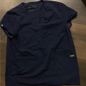 Medium Navy Figs Four pocket shirt.